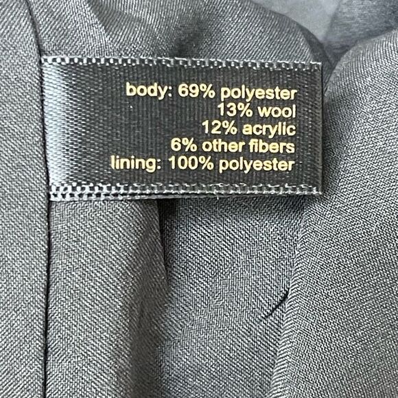 Outback Red Sz 6 Textured Greenish Colored Mini Pencil Skirt Lined Wool Blend - Picture 3 of 6